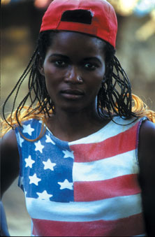 Congolese Girl Amidst War